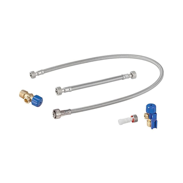 Wasseranschlussset unten zu Monolith Sanitärmodul, für wc, Höhe 101cm - Geberit
