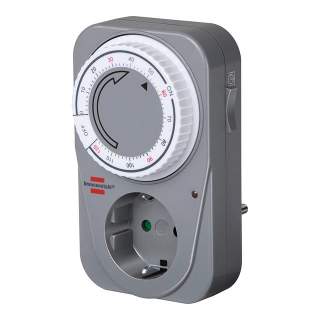 BRENNENSTUHL 1506590 Countdown-Timer 0-120min MC120 verpackt im Blister DE