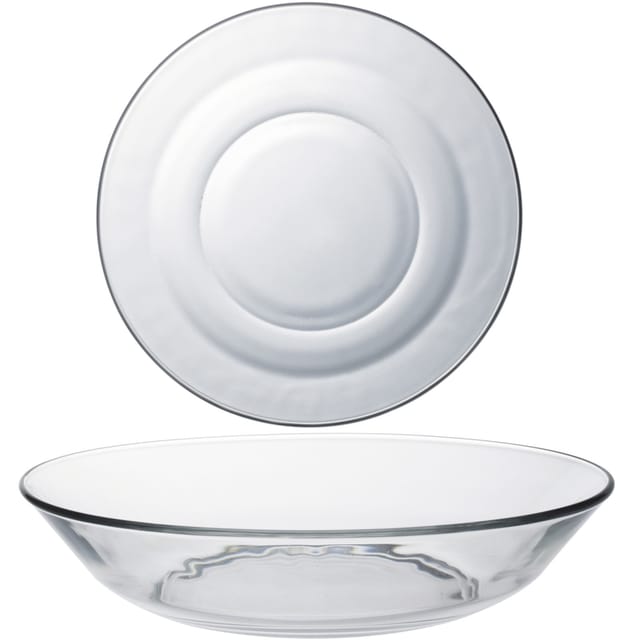 Duralex LYS tiefer Teller transparent 210 x 45 mm - 6er Set
