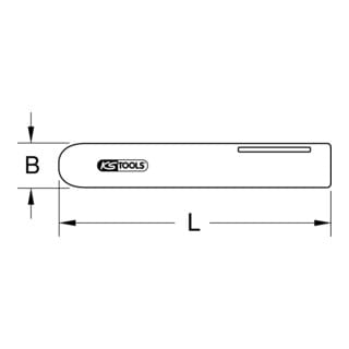 Kunststoffkeil ks Tools 1171668