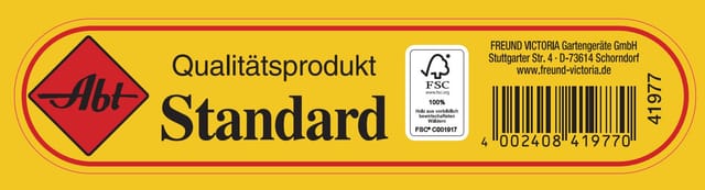 Freund Victoria - Spatengabel Standard 85 cm Kompostgabel Forke Mulchgabel silber