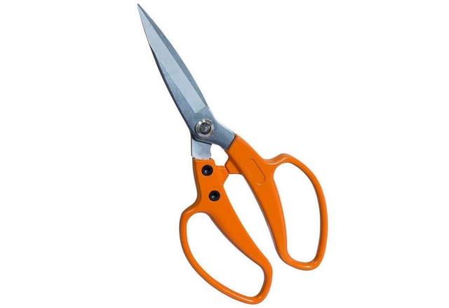 Garten- und Blumenschere 19 cm mit Aluminium-Griffen