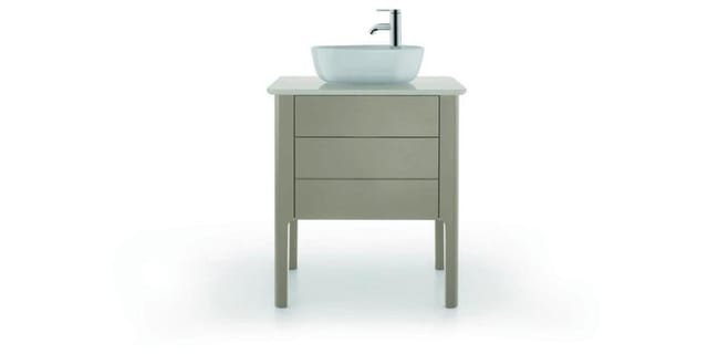 Luv Waschtischunterbau stehend LU9565, 1 Schubkasten, 1 - Duravit