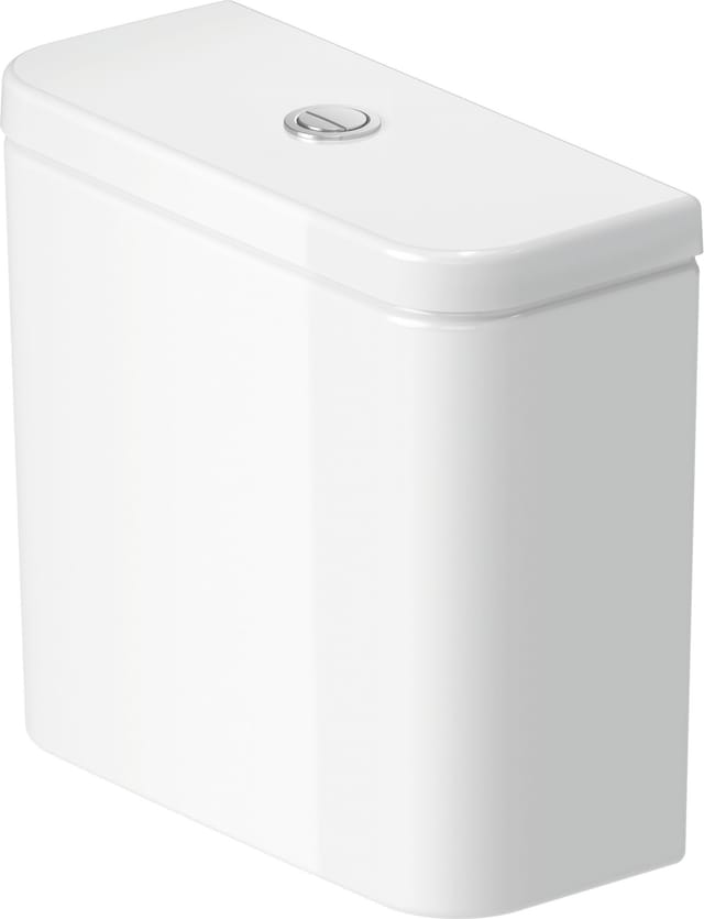 Duravit - No.1 Spülkasten, Anschluss unten links, 390x170mm, weiß,