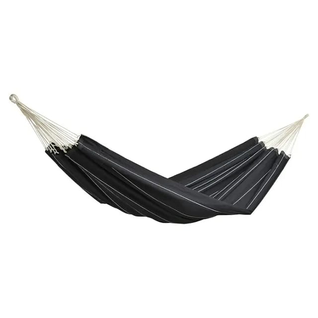 Xl Hängematte Barbados Black Tuchhängematte Liegefläche ca. 230 x 150 cm - Amazonas