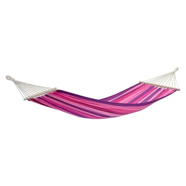 AMAZONAS Tonga candy Hängematte Stabhängematte wetterfest 200cmx100 cm lila/rosa