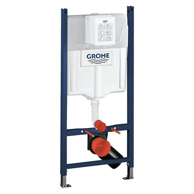Wand-WC-Element Rapid sl Projekt, 1,13m Bauhöhe, für Vorwand-/Ständerwandmontage, Spülkasten gd 2 - Grohe