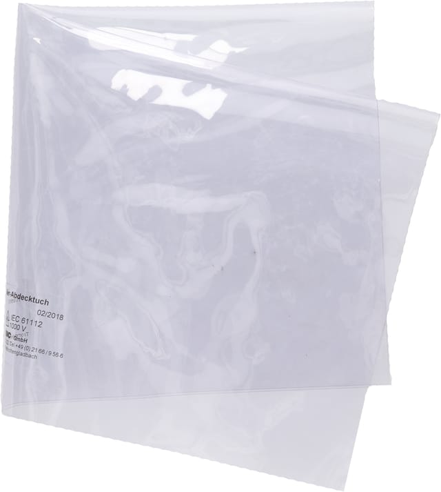 Ks Tools Abdecktuch mit Schutzisolierung, transparent, 600 mm