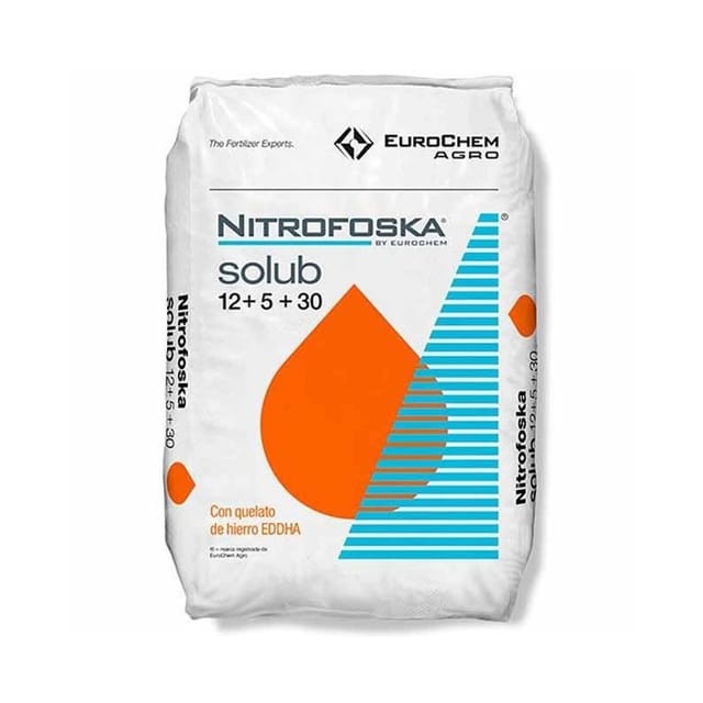 Löslicher Dünger Nitrofoska 12-5-30, 25 kg. Effektiver und schnell wirkender Dünger für Pflanzen