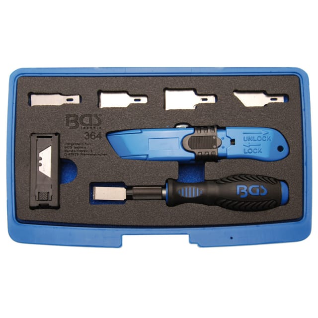 Bgs Technic - Schaber- und Messer-Satz 27-tlg.