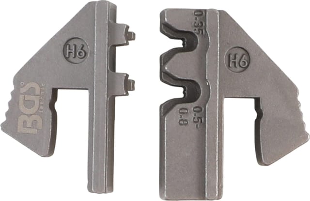 Bgs Technic - Crimpbacken für wasserdichte Steckverbinder (H6) für Art. 1410, 1411, 1412