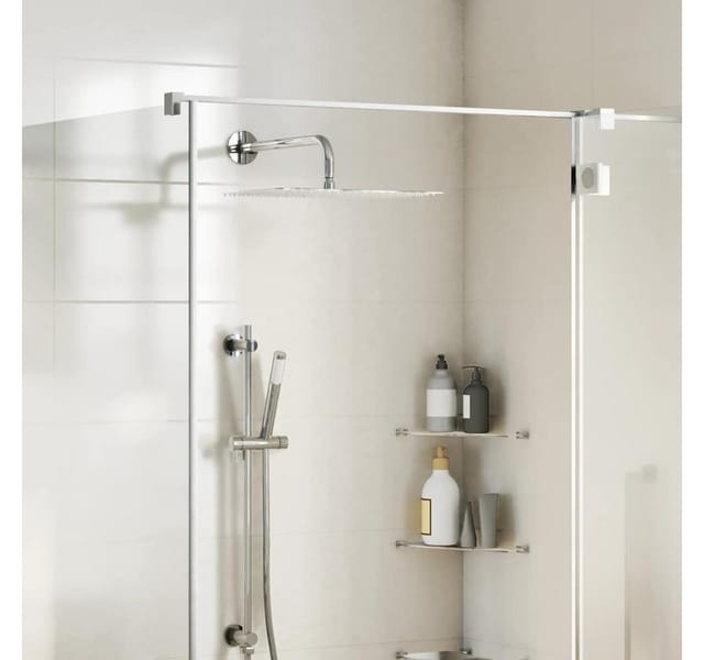 Regenbrause Edelstahl 304 40x30 cm Rechteckig Vidaxl