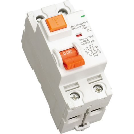 Rccb Haushalts-drehstrom-fehlerstromschutzschalter 220v 32a63a Mit Luftschalter (2p)