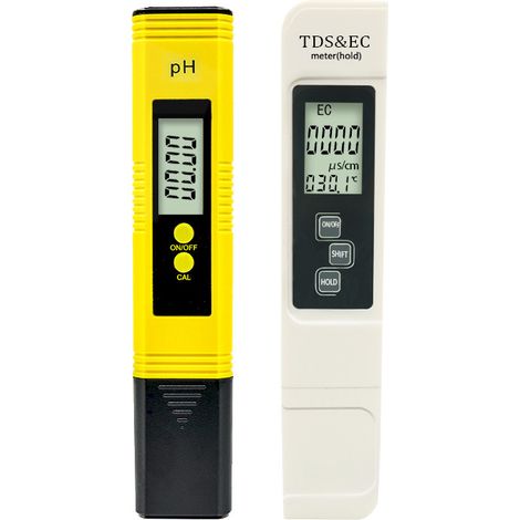 Elektronisches Wasserqualitätsmessgerät (ph-wert, Elektrische Leitfähigkeit, Temperatur), Selbstkalibrierung, Tds, Ph-wert, Elektrische Leitfähigkeit, Tds, Tds Und Elektrische Leitfähigkeit 4 In 1
