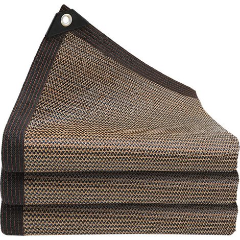 Dickes, Braunes Sonnensegel 2x3m, Uv-beständig, Sichtschutz Für Garten Und Terrasse