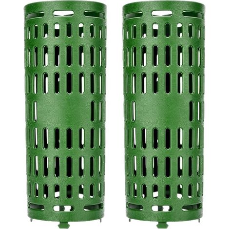 2 Grüne 37x25cm Baumstammschutzplatten, Modulares Und Wiederverwendbares Set Für Den Garten