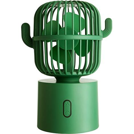 Grüner, Per Usb Aufladbarer Tischventilator