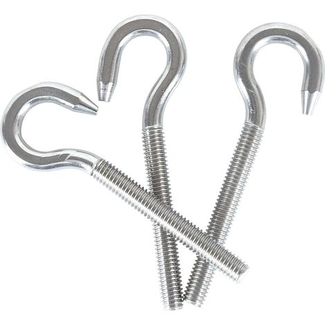 M8-schraubring Aus Edelstahl 304 Mit Haken Und Verlängerung (5er-packung)