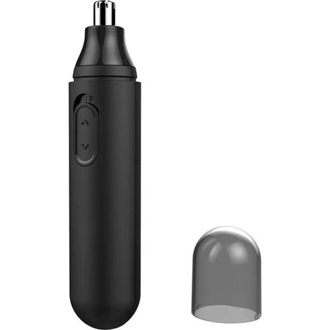 Nasen- Und Ohrhaartrimmer. Elektrischer All-in-one-nasen- Und Ohrhaartrimmer Mit Schmerzfreier, Um 360° Drehbarer Doppelklinge.