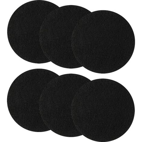 6er-pack Küchenkompostfilter, Aktivkohlefilter, Ersatzfilter Für Komposter (6,25 Zoll)