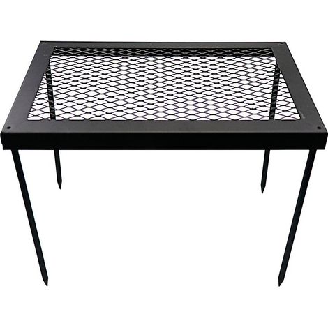 Praktischer Schmiedeeiserner Gartentisch, Grilltisch, Abtropfgestell Für Picknicks (4er-pack)