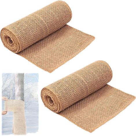 1 Stück Neues Juteband 30 X 300 Cm 240 G Zum Winterschutz Von Wurzeln Und Obstbäumen, Isolierung Gegen Frost Und Kälte