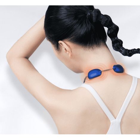 Nackenmassagegerät Mit Aufhängung, Doppelpulsfunktion, Nackenschutz Und Intelligenter Wärmekompresse, Physiotherapiegerät.