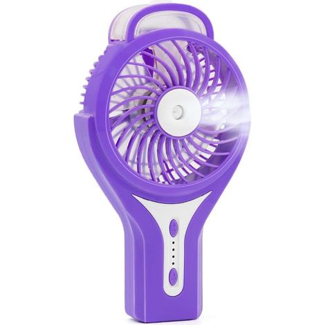 Mini-tragbarer, Per Usb Aufladbarer Vernebler-ventilator, Ideal Für Zuhause, Büro Und Reisen.