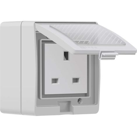 Ip55 Wasserdichter Wlan-smart-außenstecker, Mini-wasserdichtstecker, Fernbedienung Mit Alexa Und Google Home, Drahtloser Timer.