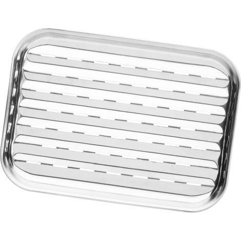 Fettauffangschale Aus Edelstahl Für Grill, Perforierte Grillplatte, Grill- Und Outdoor-kochzubehör