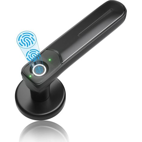Fingerabdruck-türschloss, Schlüsselloses Zugangssystem, Links Und Rechts Verstellbar, Warnung Bei Niedrigem Batteriestand, Automatischer Verriegelungsmodus