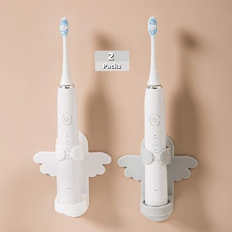 Elektrischer Zahnbürstenhalter Fürs Badezimmer (2er-pack) – Universeller Schmetterlings-zahnbürstenhalter