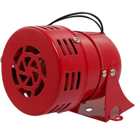 Rotes Metallmotor-druckluftwarnsirenenhorn-alarm