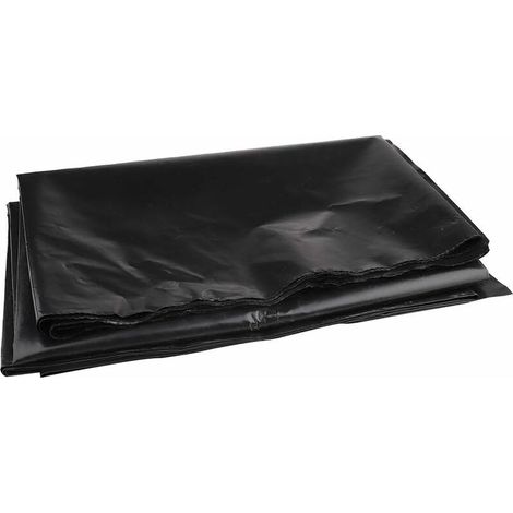 Schwarze Schutzhülle 3 M X 3 M – Strapazierfähiges Hdpe-material – Passt Sich Konturen An – Für Teiche, Bäche Und Wassergärten