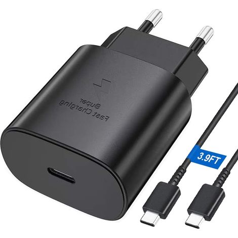 Schnellladegerät Für Mobiltelefone, Schnellladekabel, Netzteil (schwarz, Europäische Version)