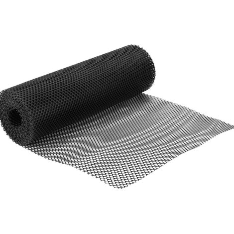 Mehrzweck-schutznetz In Schwarz Für Garten, Balkon Und Haustiere, 0,4 X 6 M, Inklusive 50 Befestigungsbändern Für Zäune Und Gehege