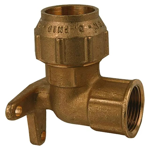 Kirchhoff - ms Wandscheibe, 25 mm x 3/4'IG, Klemmfitting für hdpe, dvgw zertifiziert