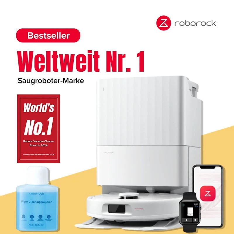 Roborock Qv 35a Saugroboter Mit Wischfunktion(verbessert Von Qrevo/qrevo S)8000pa