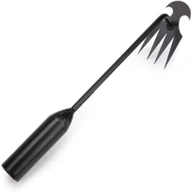 Gartengerät, Hand-Jäter-Werkzeuge, Edelstahl-Handjäter, Unkrautzieher, Garten-Unkrautzieher, zum Entfernen von Unkrautwurzeln - Lntyq