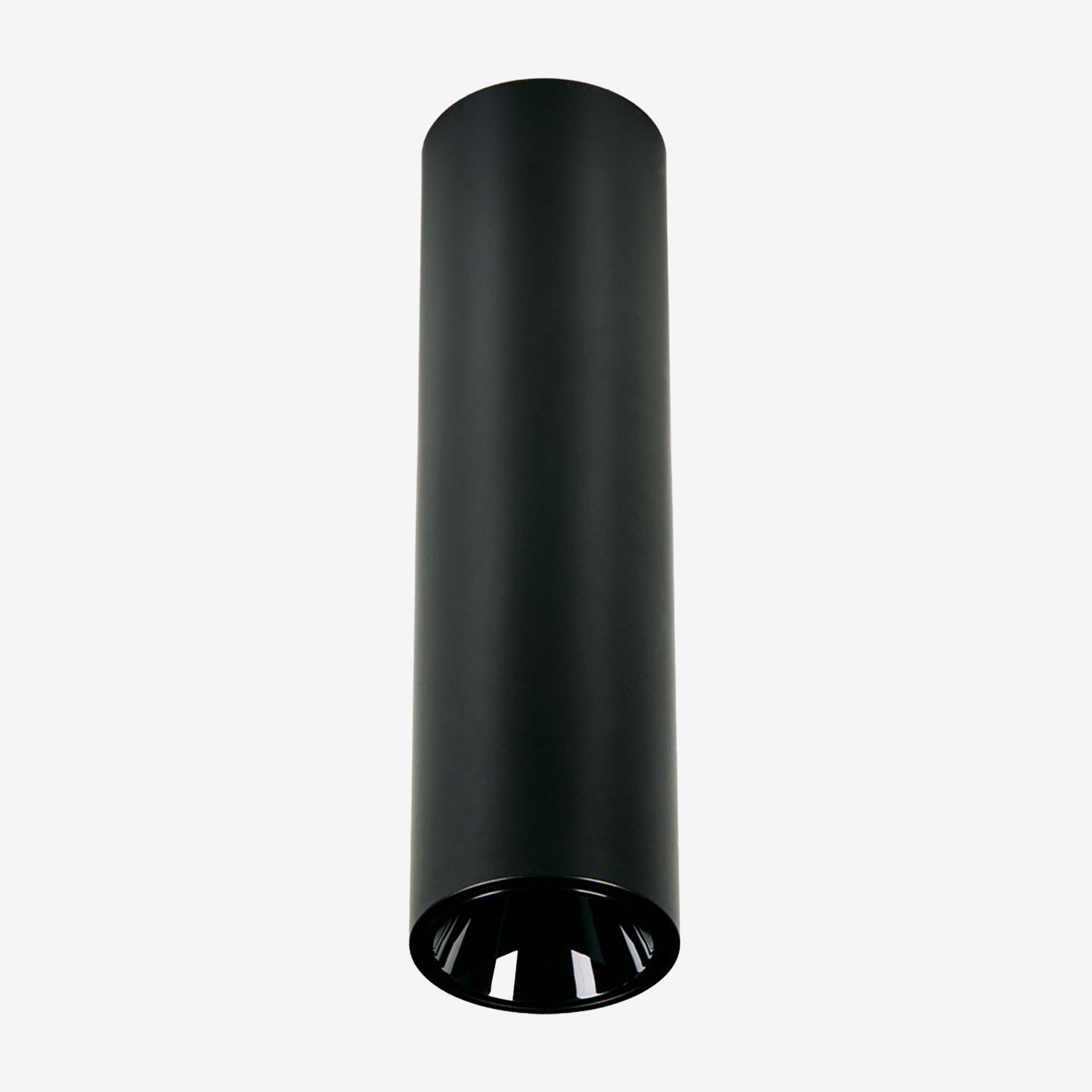 Sklum Led-deckenaufbauleuchte Rund Ø4 Cm Aus Aluminium Luisiana Schwarz