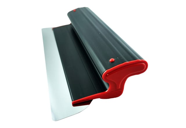 Flächenspachtel Edelstahl, Flexibel Blatt 0,3mm Kunstoffgriff Ergo Ergoplast 800mm - Contoo