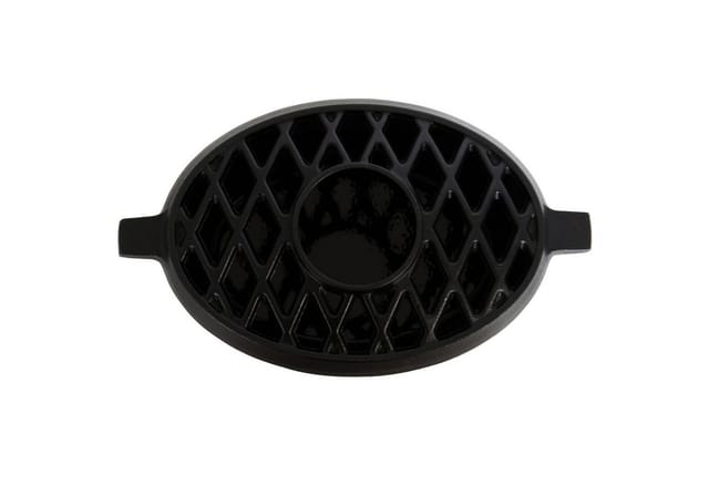 Gusseisen Luftbefeuchter emailliert schwarz, 2,7 Liter, Gusseisen-Luftbefeuchter, Verdunster - Bbq-toro