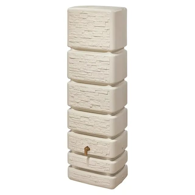 Slim stone decor Wandtank 350 Liter sandbeige - 4rain