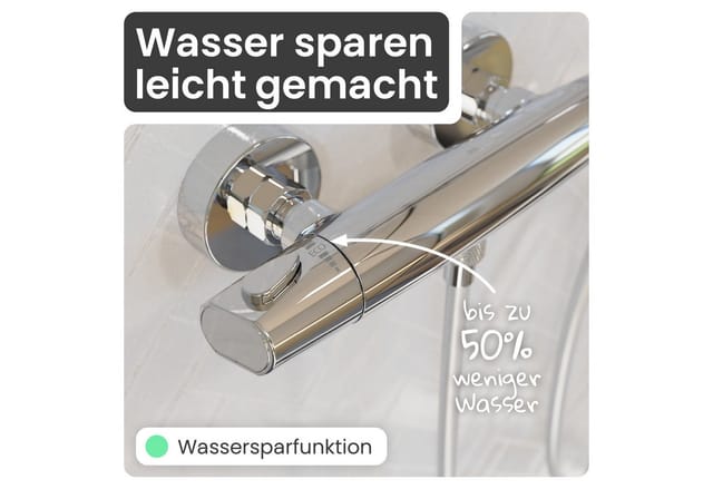 Instmaier - T1 Thermostat Duscharmatur, Chrom