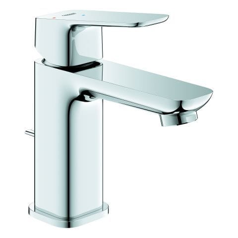 Grohe Waschtisch-Einhebelmischer Cubeo 1/2", S-Size, Mittelstellung kalt, chrom