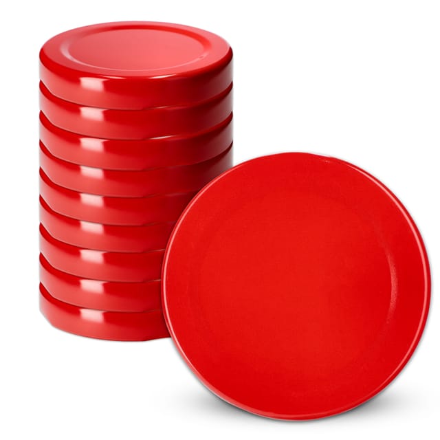 Deckel fi58 10er-Pack rot - Kadax