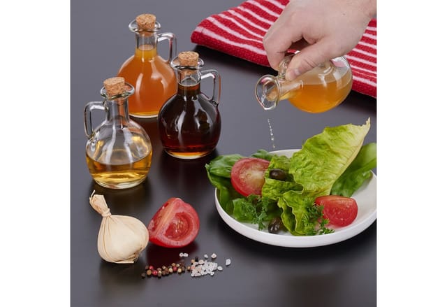 Flaschen zum Befüllen, 24er Set, 150 ml, mit Korken, für Öl, Essig, Schnaps, Likör, Glasflasche, transparent - Relaxdays