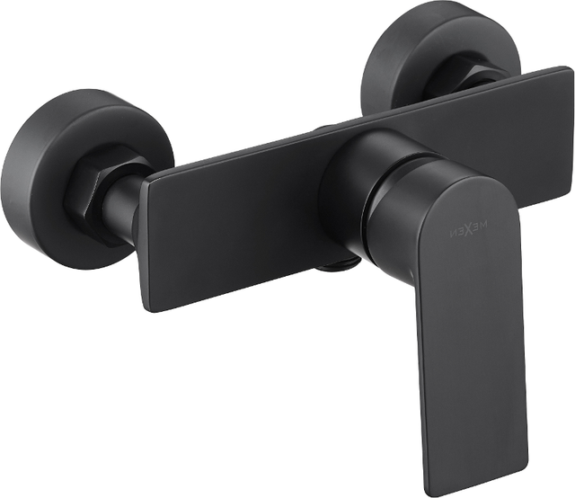Alexa Mischbatterie für Dusche, Schwarz - 71240-70 - Mexen