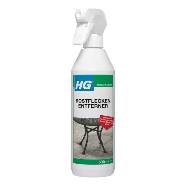 HG - Rostfleckenentferner 500 ml Rostflecken Entferner Rostlöser