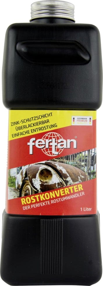 Fertan - Rostkonverter 1L Rostumwandler Rostentferner überlackierbar Rostlöser
